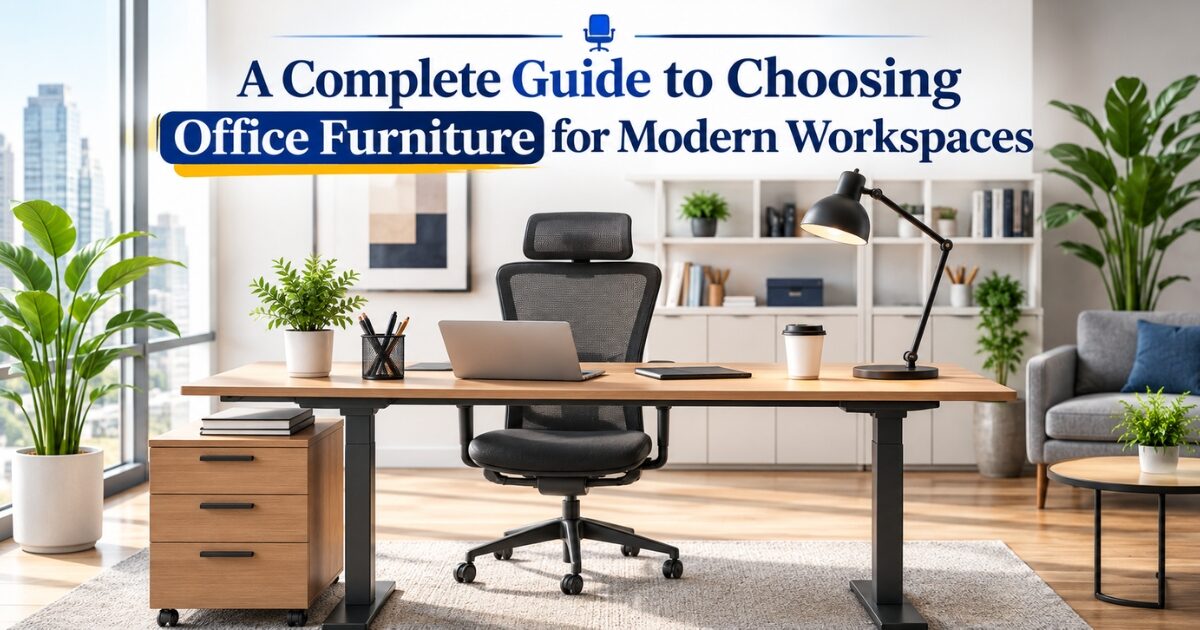 A Complete Guide to Choosing Office Furniture for Modern Workspaces