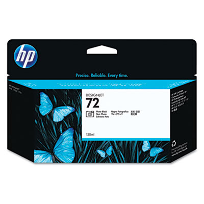 HP INKCART, HP 72,  130ML, BK