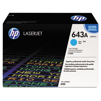 HP TONER, F/ CLJ4700, CYN