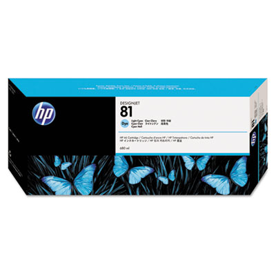 HP INKCART, #81, DYE, LCN