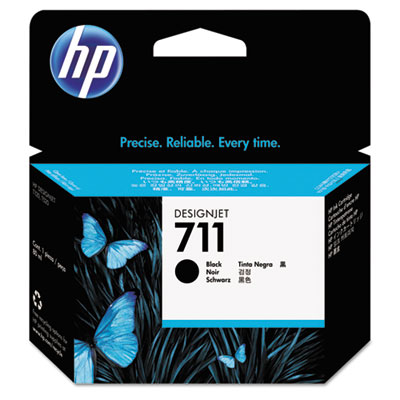 HP INKCART, HP711, 80 ML, BK