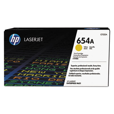 HP TONER, HP654A, YL