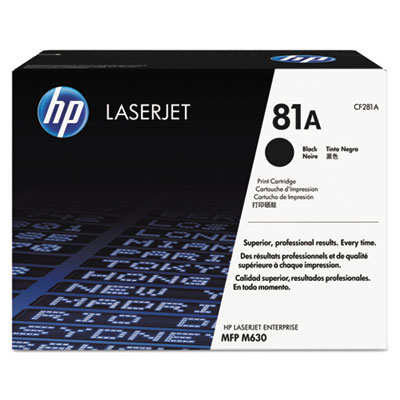 HP TONER, HP 81A LJ, BK