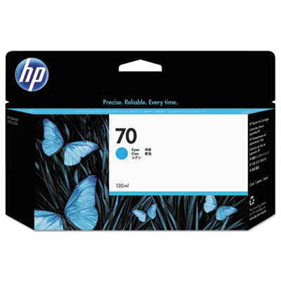 HP INKCART, HP 70,  130ML, CYN