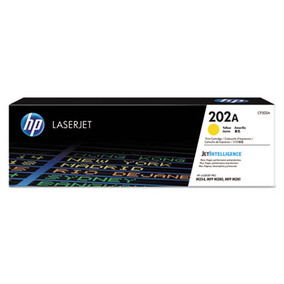 HP TONER, 202A, LASER JET, YL