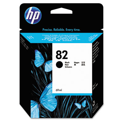 HP INKCART, HP 82,  69ML, BK