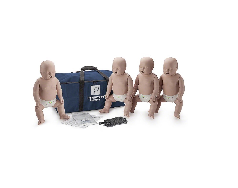 Prestan Manikin Infant Medium Skin 4-Pack with CPR Monitor
