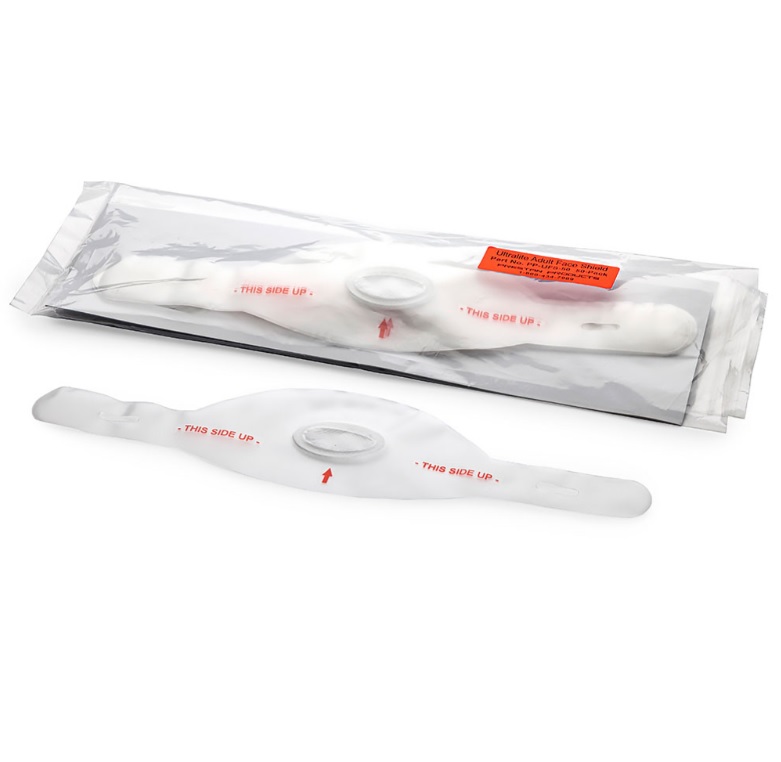 Prestan Face-Shield, Ultralite Manikin 50-Pack